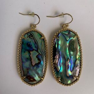 Kendra Scott Abalone Shell Earrings